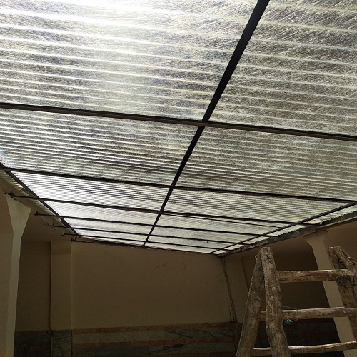 اجرای سقف تراس