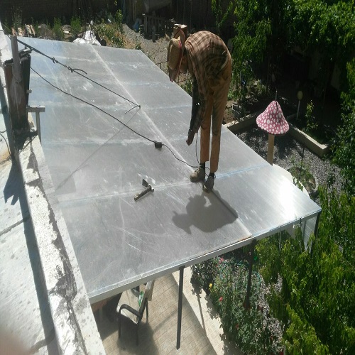 اجرای سقف نورگیر