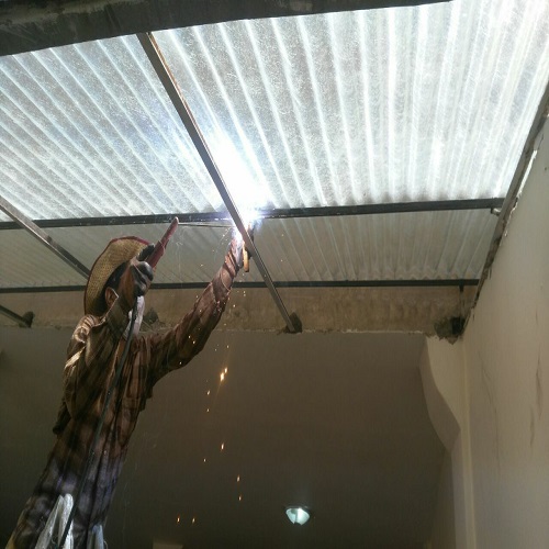 ساخت سقف تراس