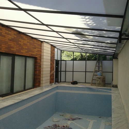 نصب سقف پلی کربنات