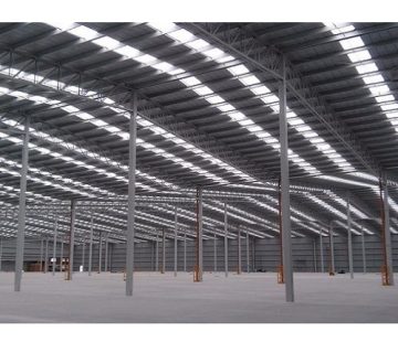 پوشش سوله با ورق ذوزنقه